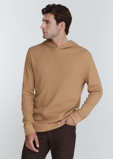 MERCER HOODIE, Colour: CHESTNUT, Size: MED