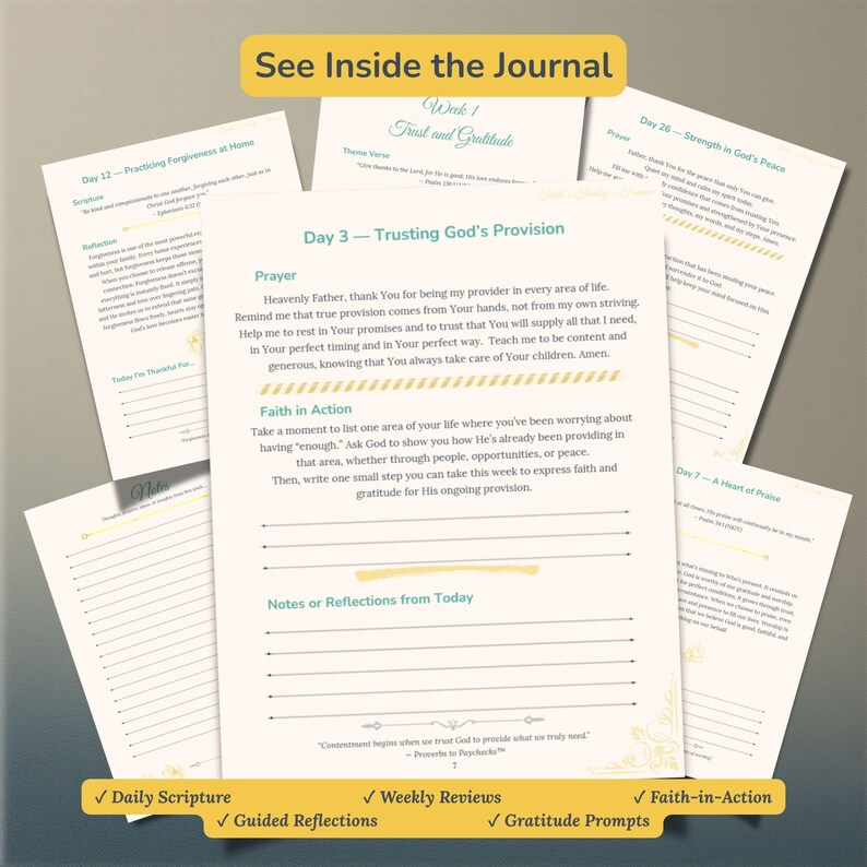 Proverbs to Paychecks 30 Day Stewardship Journal