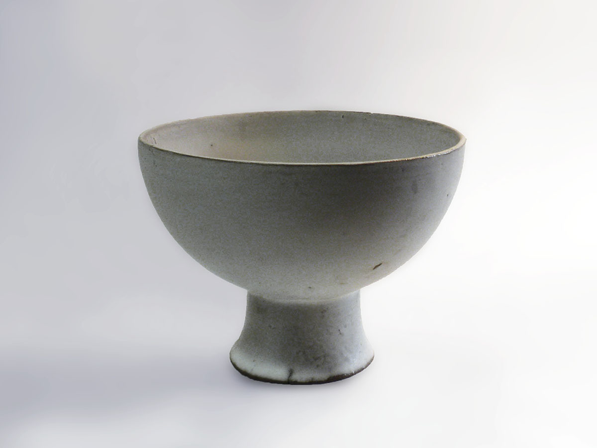 Rare Prototype Chalis Bowl in Gray by Weston Neil Andersen