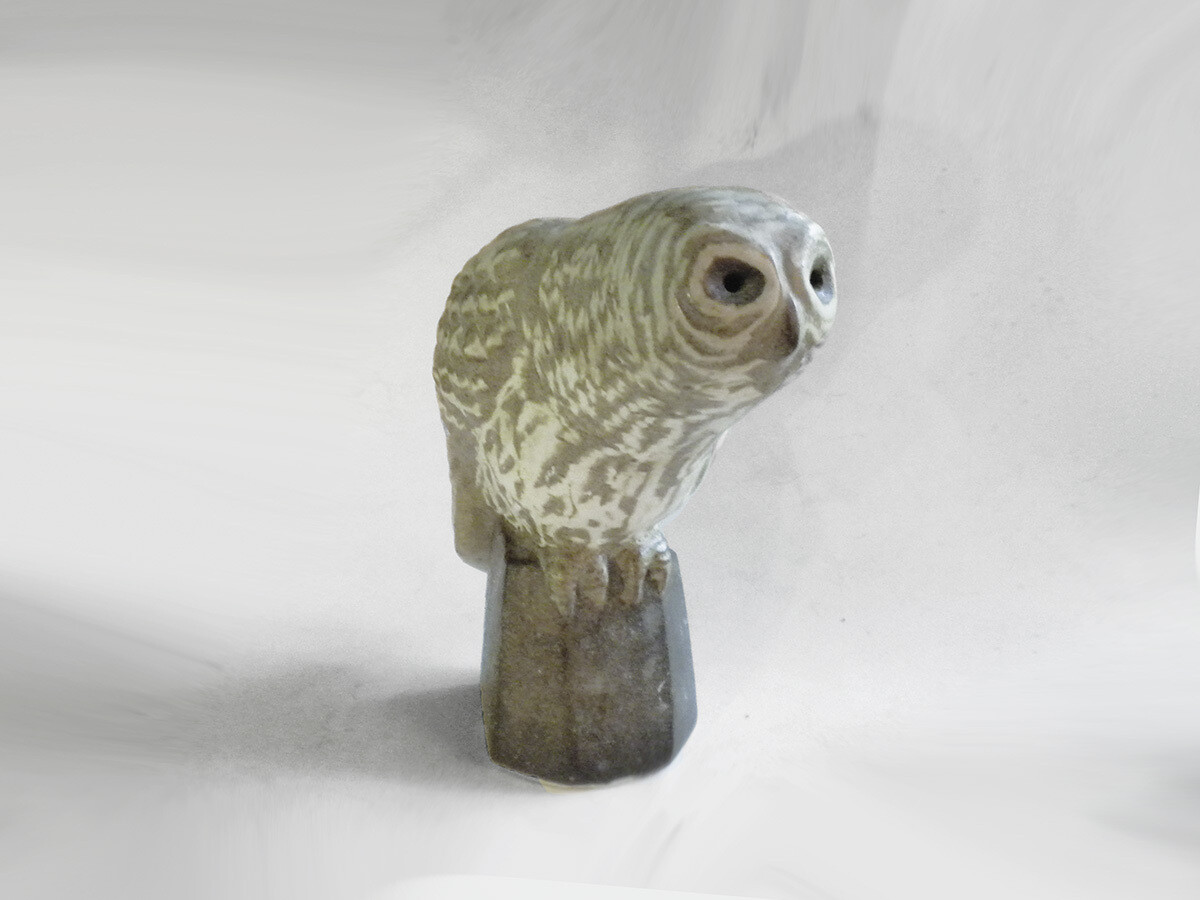 Barred Owl Vintage Original Prototype