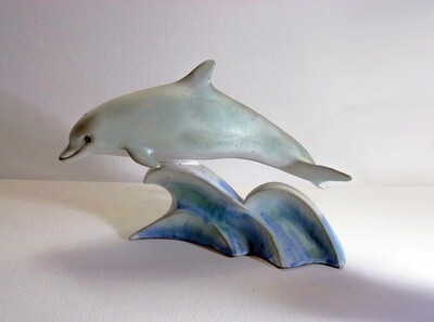 Dolphin on A Wave, Vintage
