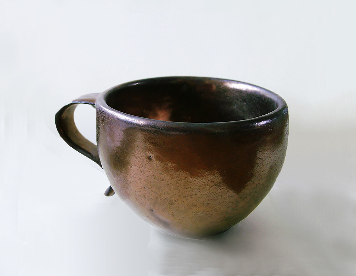 Teacup in Bronze