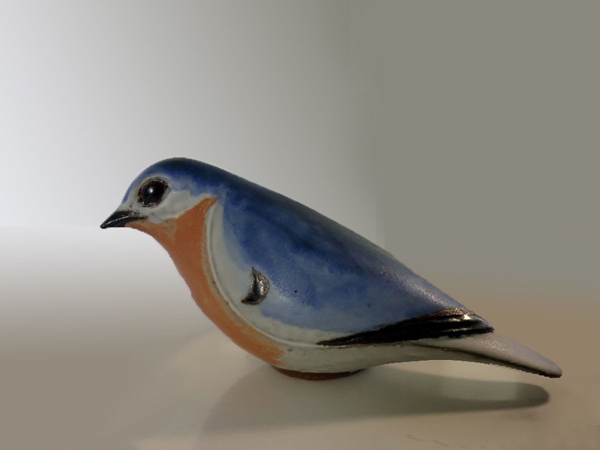 Bluebird, slender, Second Quality