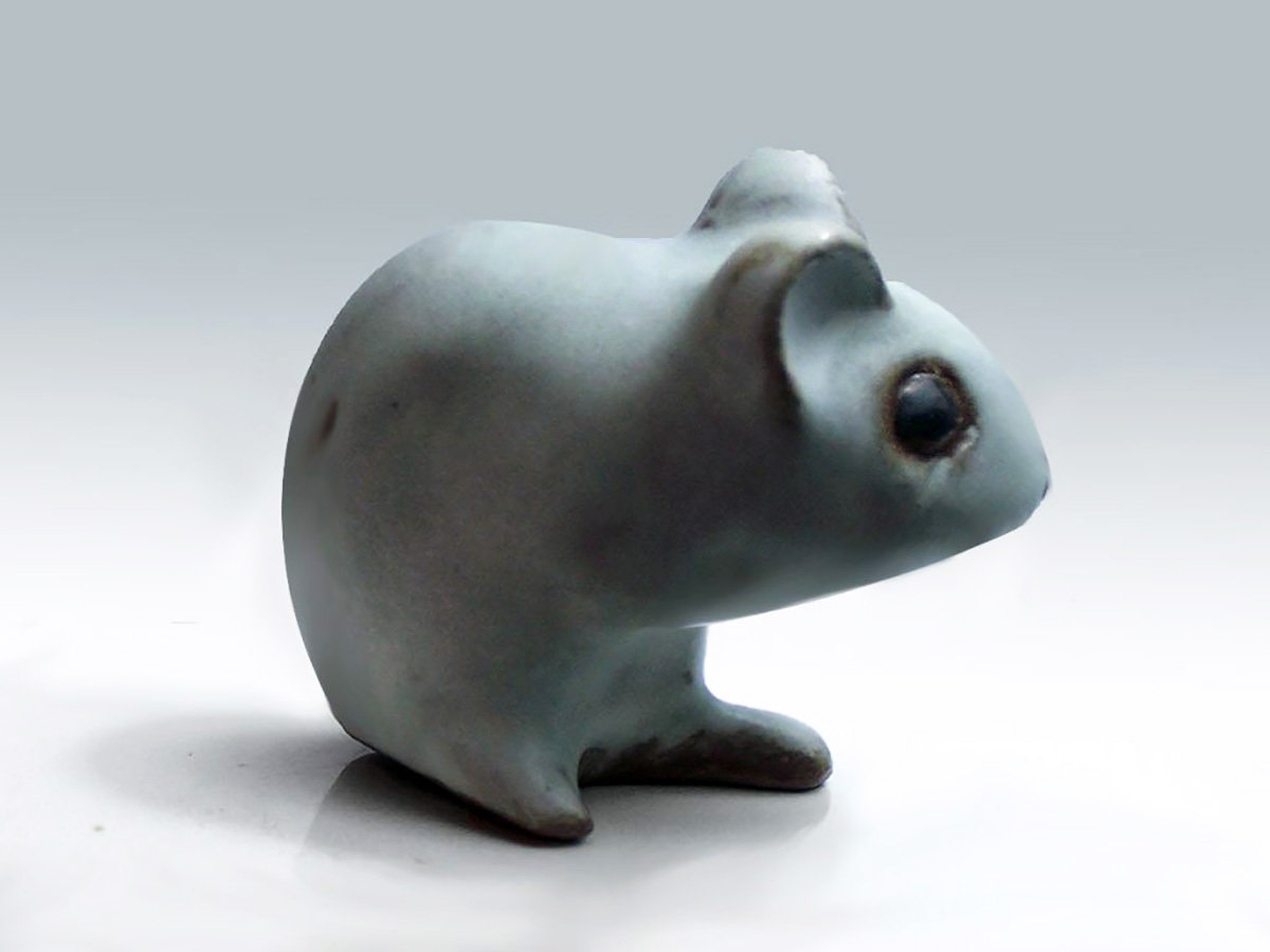 Ceramic Field Mouse, Hand Made in America