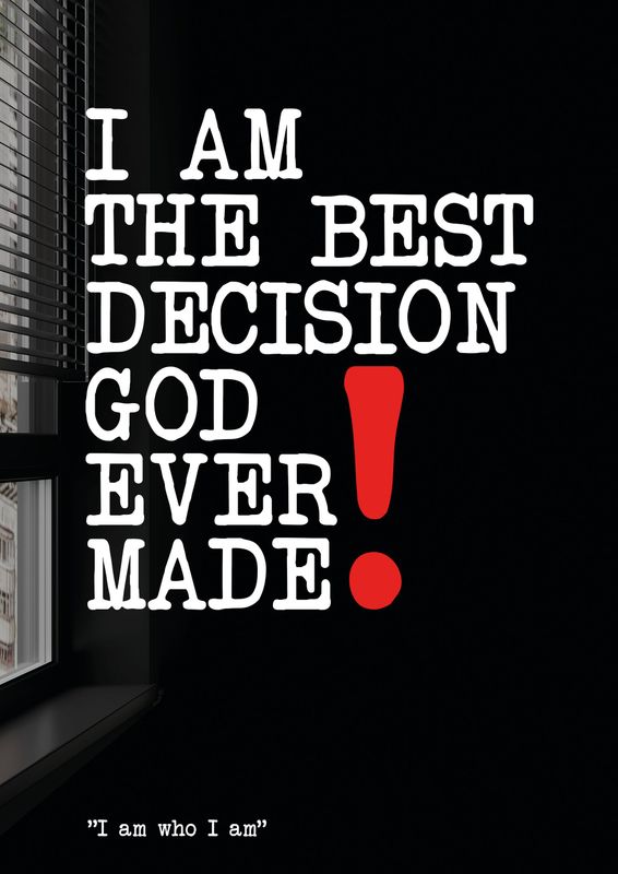 I am who i am