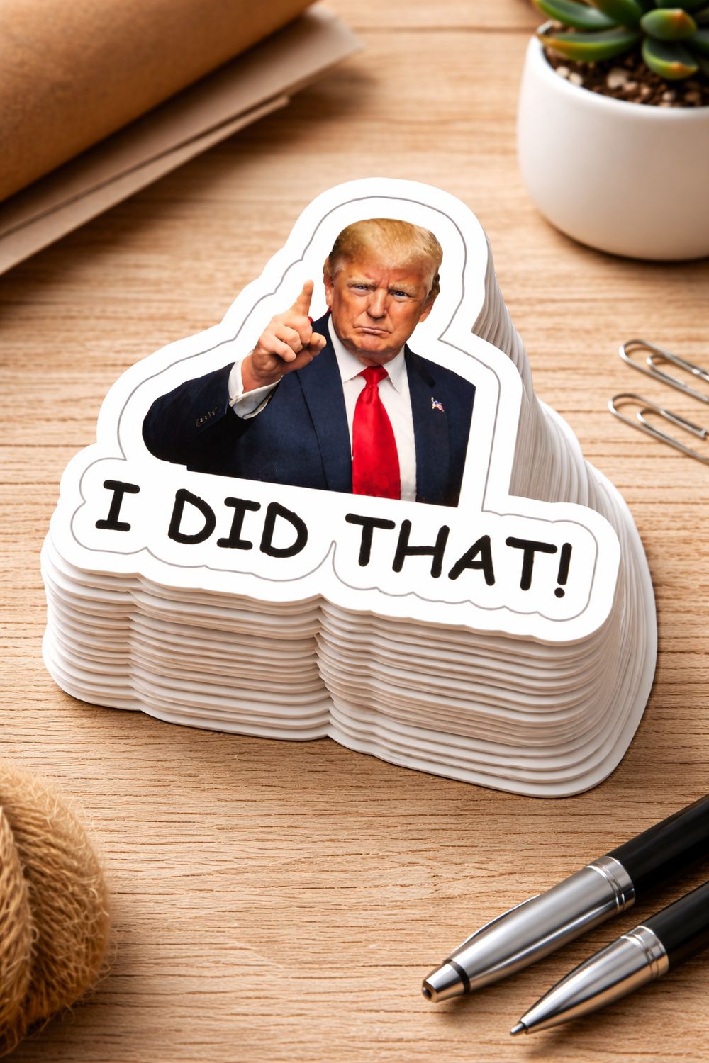 Trump - I did that!