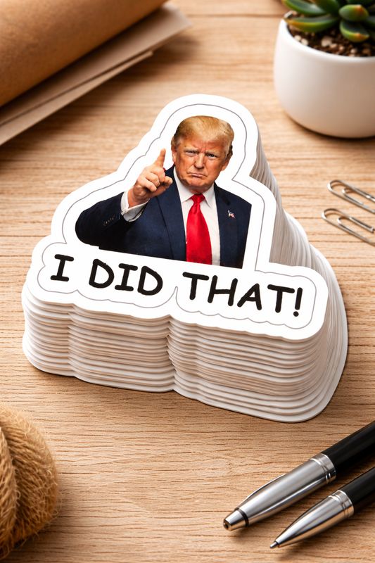 Mini Variety  "Did That" Stickers!