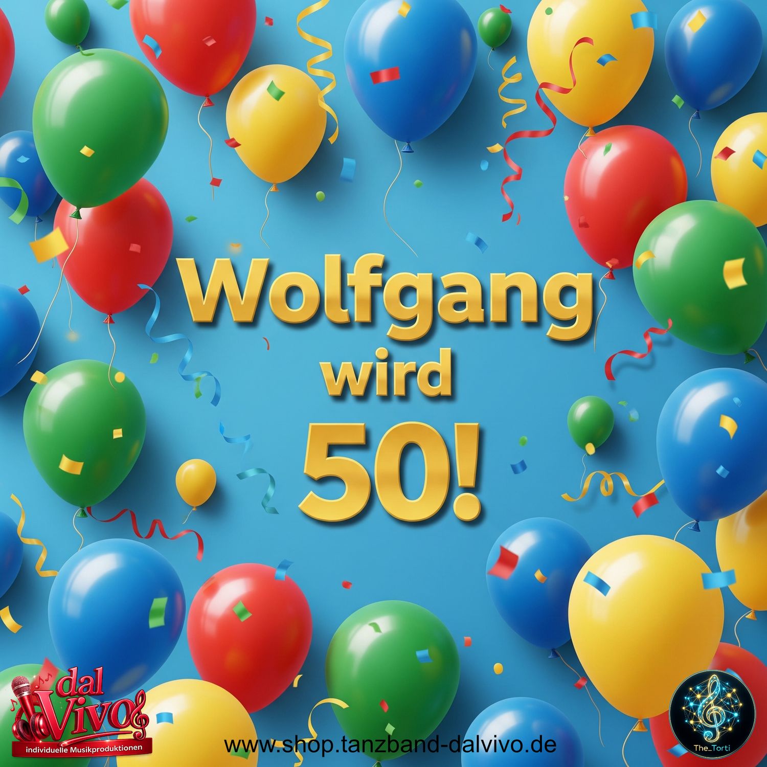 Wunschsong-Beispiel zum 50. Geburtstag