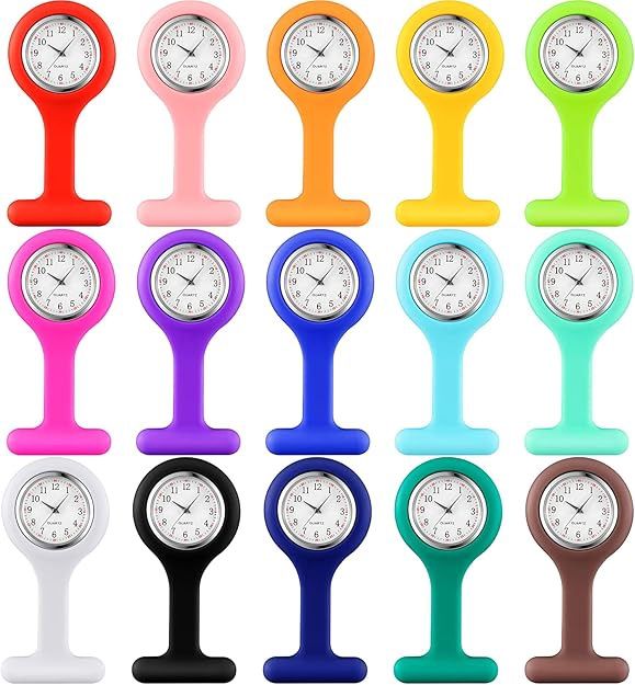 NURSE LAPEL WATCHES - ASSORTED