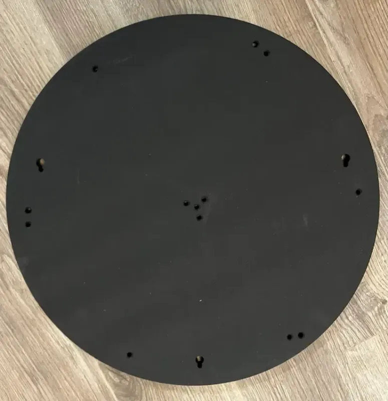 GranBoard Rückwand – 19mm MDF (schwarz durchgefärbt)
