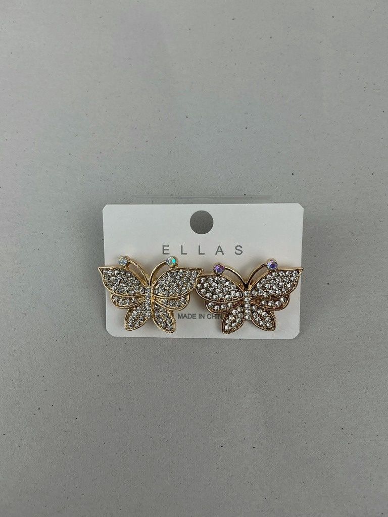 Butterfly Earrings (Gold)