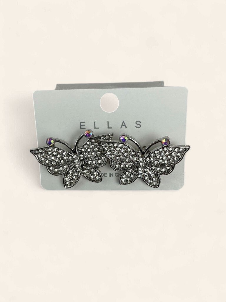 Butterfly Earrings (Silver)