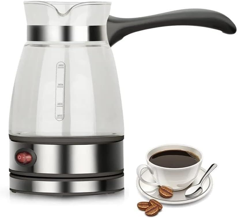 Turkish Glass Coffee Maker Machine | Electric Coffee Pot | 500ML / 5 Cups | Best Buy | Most Efficie…