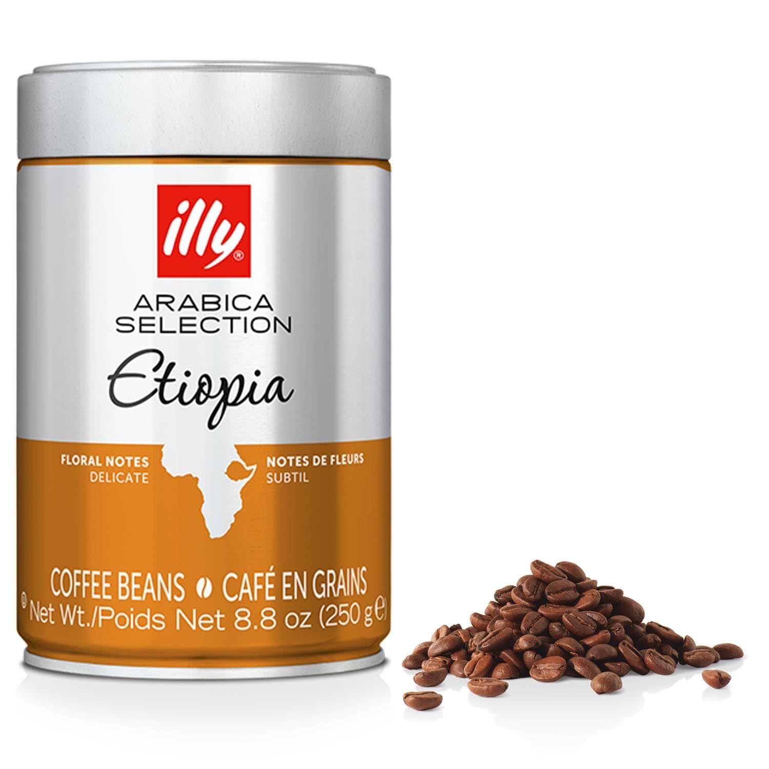 Illy Arabica Selection Ethiopia Whole Bean Coffee 250g