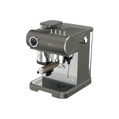 MEBASHI Commercial Espresso Machine with Built-in Grinder, 19 Bar, 1.5L Tank, 1350 W, Black (ME-CCM…