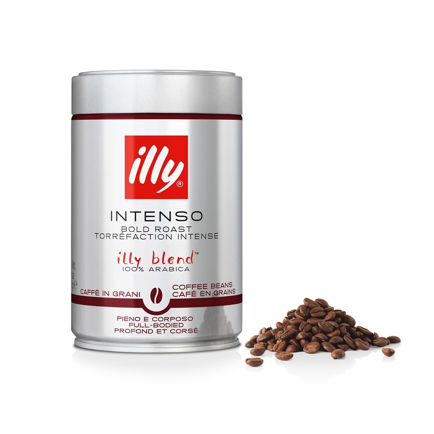 Illy Intenso Bold Roast Café in Grain Coffee Beans 250g