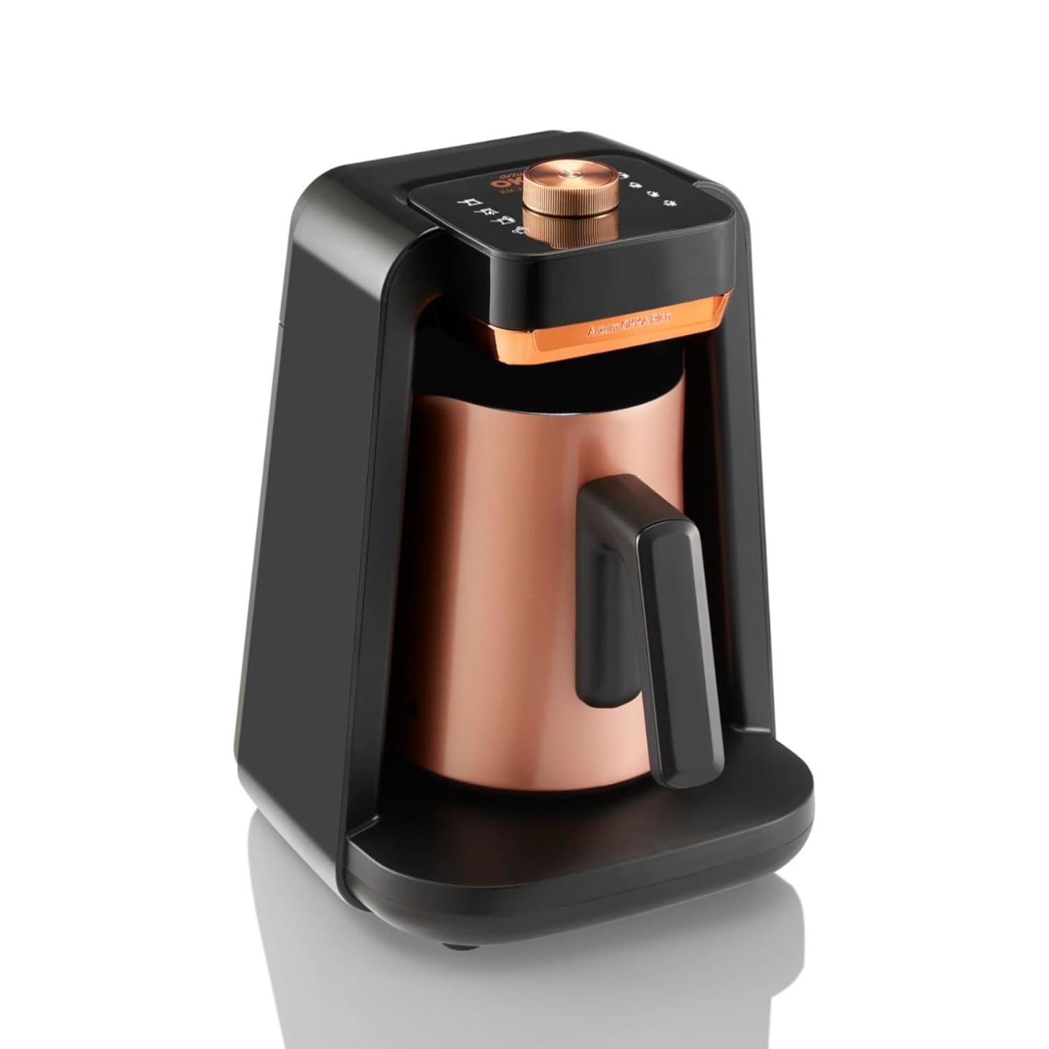 Arzum Okka Rich Spin Pro Automatic Turkish Coffee &amp; Hot Beverage Machine (OK0026) |700W, 8 Modes In…