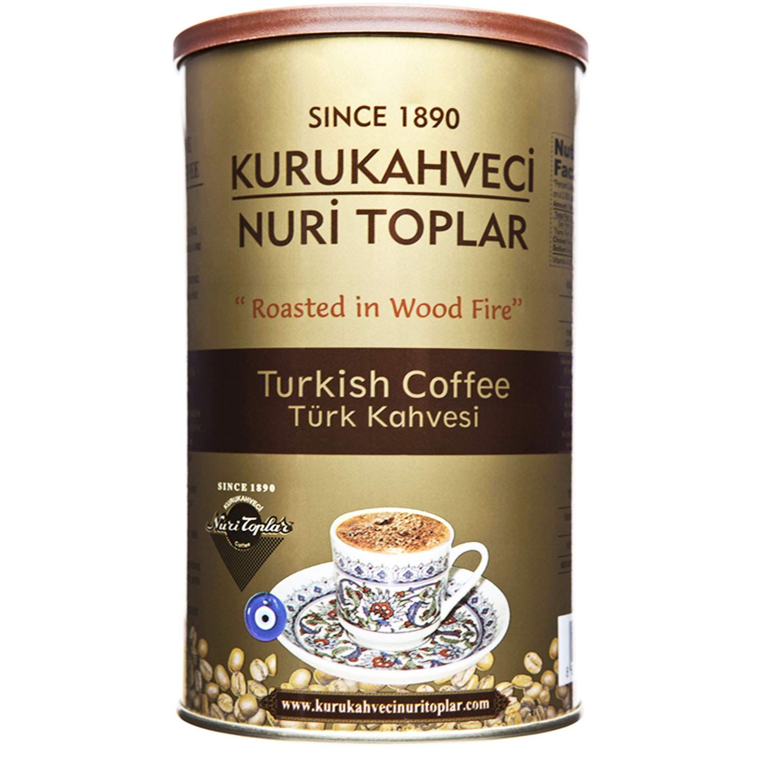 NURI TOPLAR WOOD ROASTED TURKISH COFFEE 500G