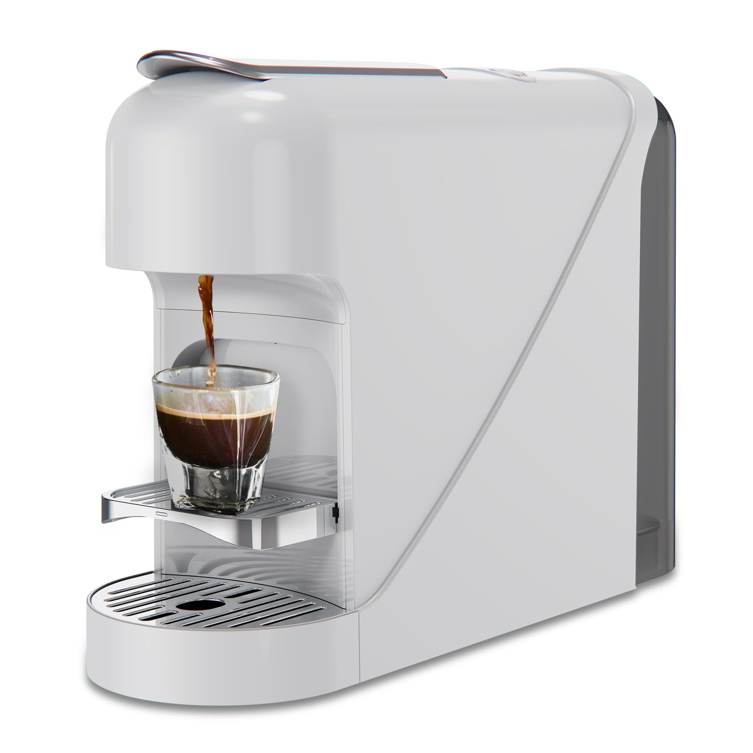 20-Bar Compact Espresso Machine – Compatible with Nespresso, Lor, Peet’s &amp; More – Capsule Coffee Ma…