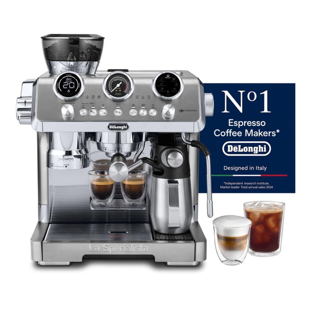 De'Longhi Barista Coffee Machine LA SPECIALISTA MAESTRO Cold Brew Espresso Machine with Cold Extrac…