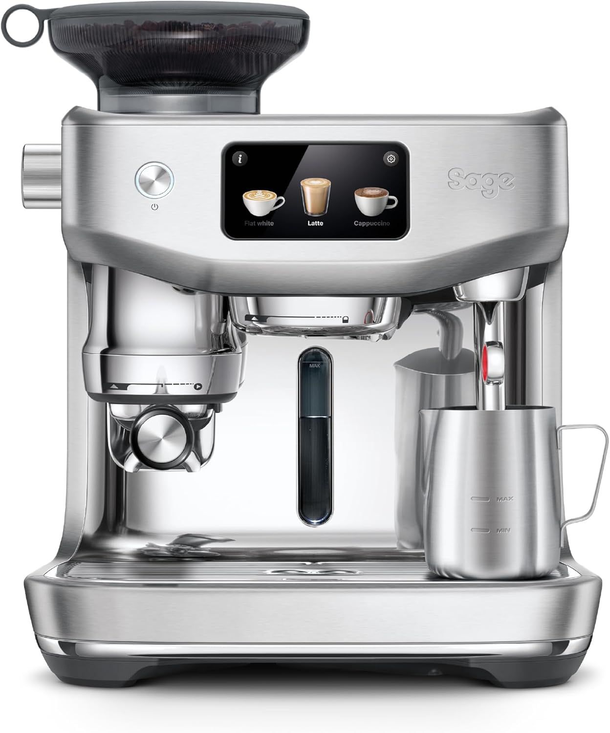 Sage - The Oracle Jet – Espresso Machine with Grinder, Auto Grind &amp; Tamp, Manual &amp; Auto Milk Frothe…