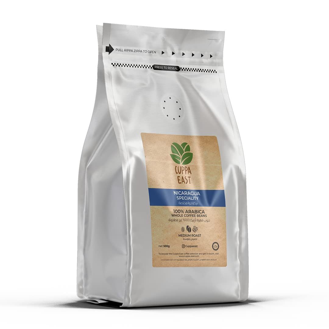 Cuppa East Nicaragua Specialty Coffee, 100% Arabica Beans, Medium Roast, Creamy Buttery Hazelnut &amp; …