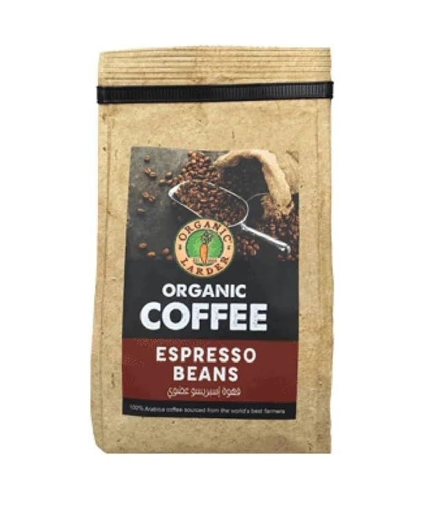 Organic Larder Coffee Espresso Beans, 250g