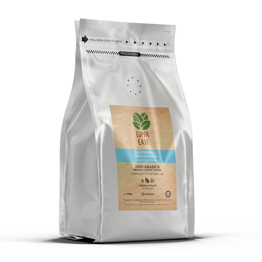 Cuppa East Guatemala Single Origin Coffee, 100% Arabica Beans, Medium Roast, Nuts, Chocolate &amp; Lemo…