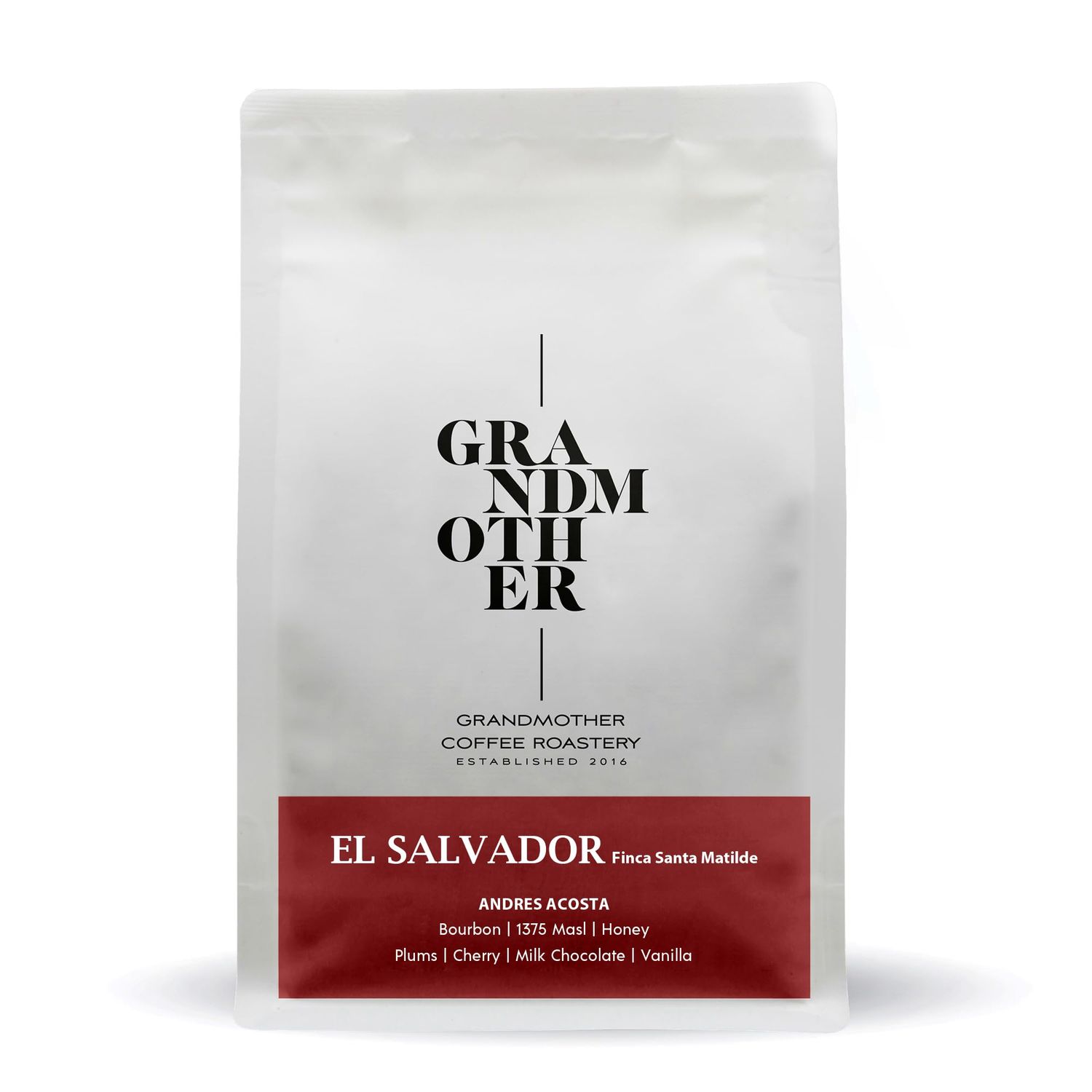 Grandmother Roastery El Salvador Coffee Beans – Finca Santa Matilde Bourbon Honey Process | Special…
