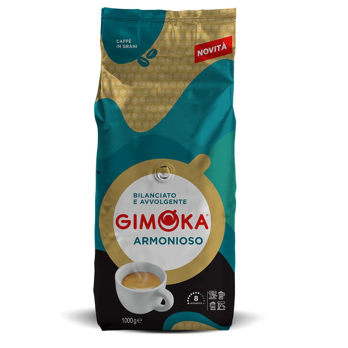 Gimoka Aromonioso Coffee Beans 1kg