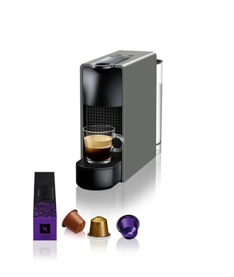 Nespresso Essenza Mini Coffee Machine by Nespresso - Modern Grey Design, Compact Automatic Brewing,…