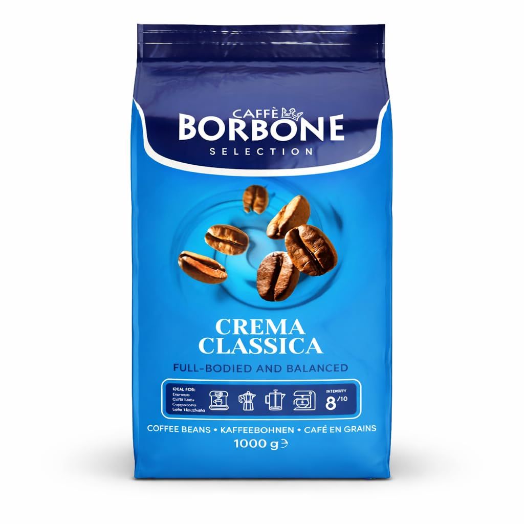 CAFFE BORBONE BEANS CREMA CLASSICA INTENSITY 8