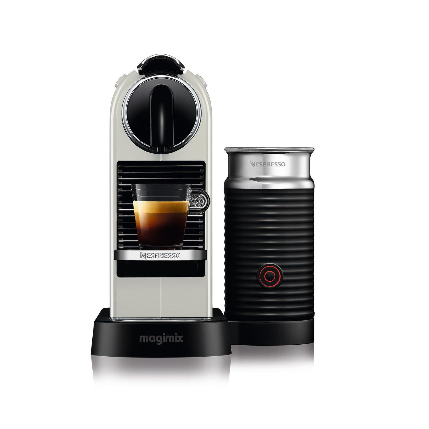 Nespresso Citiz Automatic Pod Coffee Machine with Milk Frother for Espresso, Cappuccino and Flat Wh…