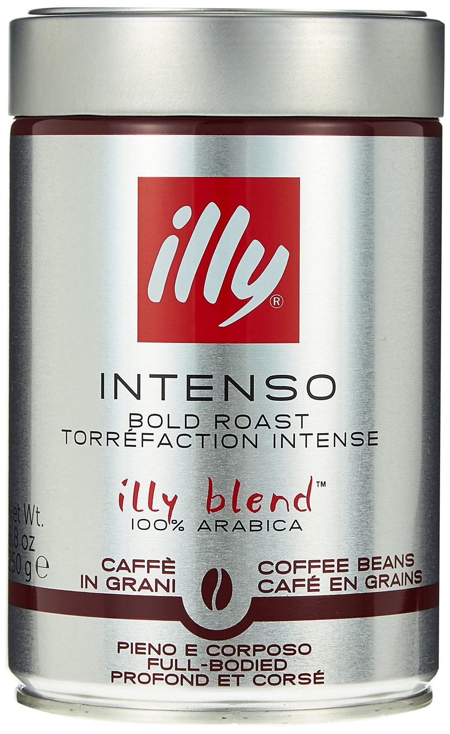 Illy Intenso Bold Roast Coffee Beans 250g