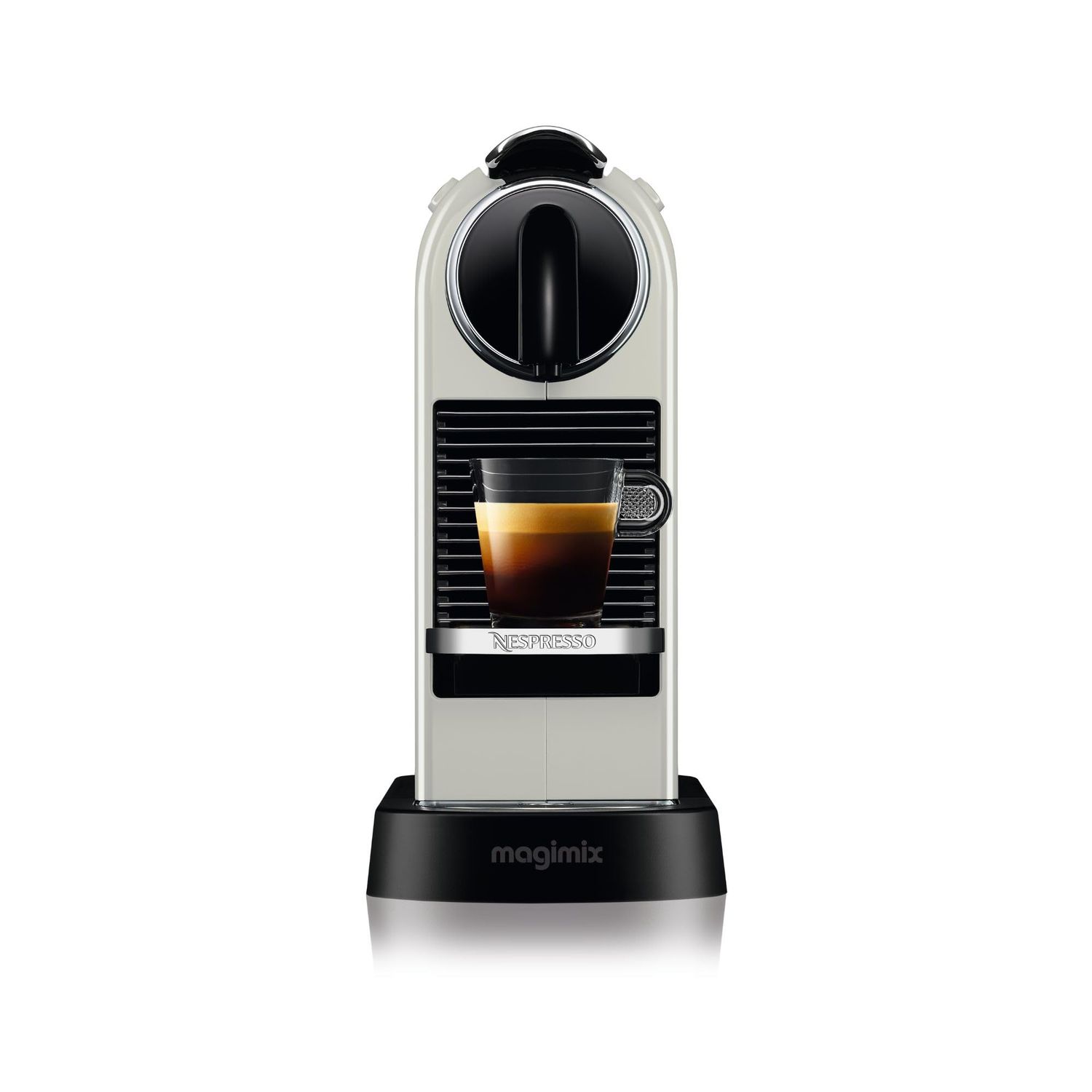Nespresso Citiz Automatic Pod Coffee Machine for Espresso, Lungo by Magimix in White
