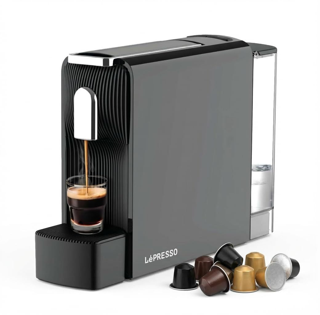 LePresso Coffee Machine Capsule Espresso Machine, Capsule Coffee Maker Compatible with NS Capsule, …