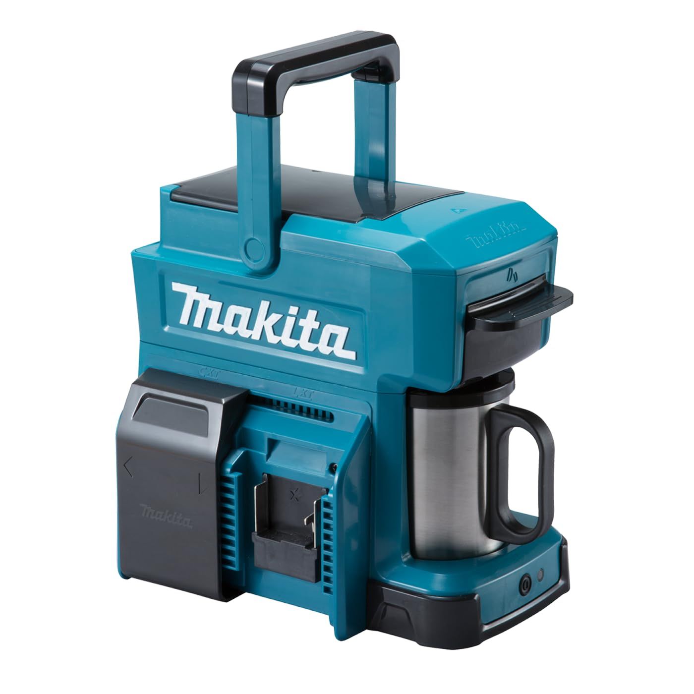 Makita DCM501Z 18V/12V Lithium-ion Cordless Coffee Maker, 240ml, 190W, without battery and charger.