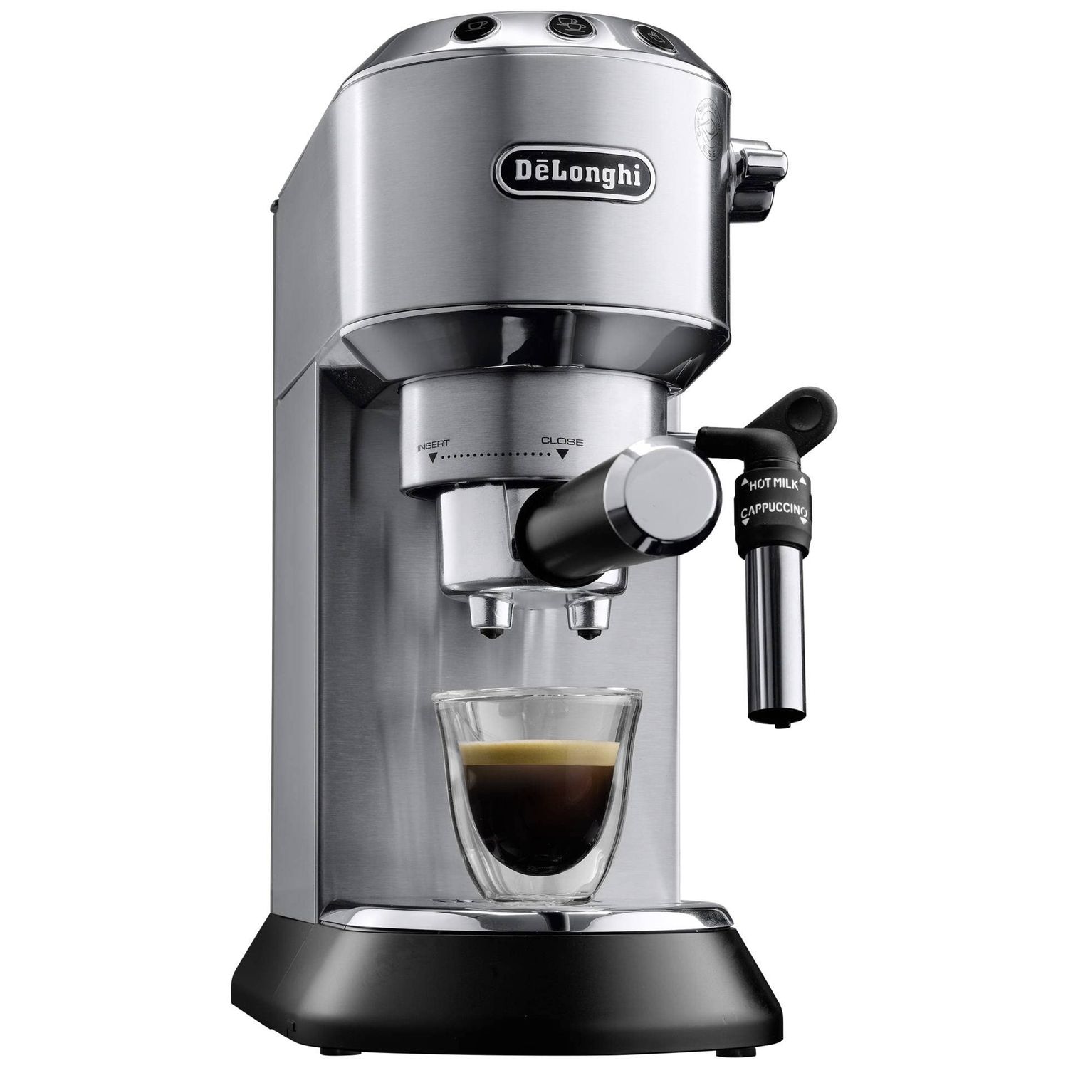 DELONGHI EC 685.M Dedica Style Classic Espresso Machine - Stainless Steel