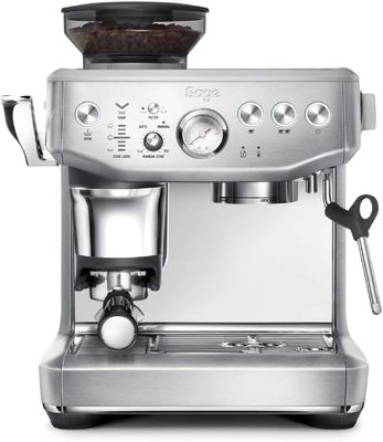 Sage - The Barista Express Impress - Bean to Cup Coffee Machine with Grinder and Milk Frother, Brus…