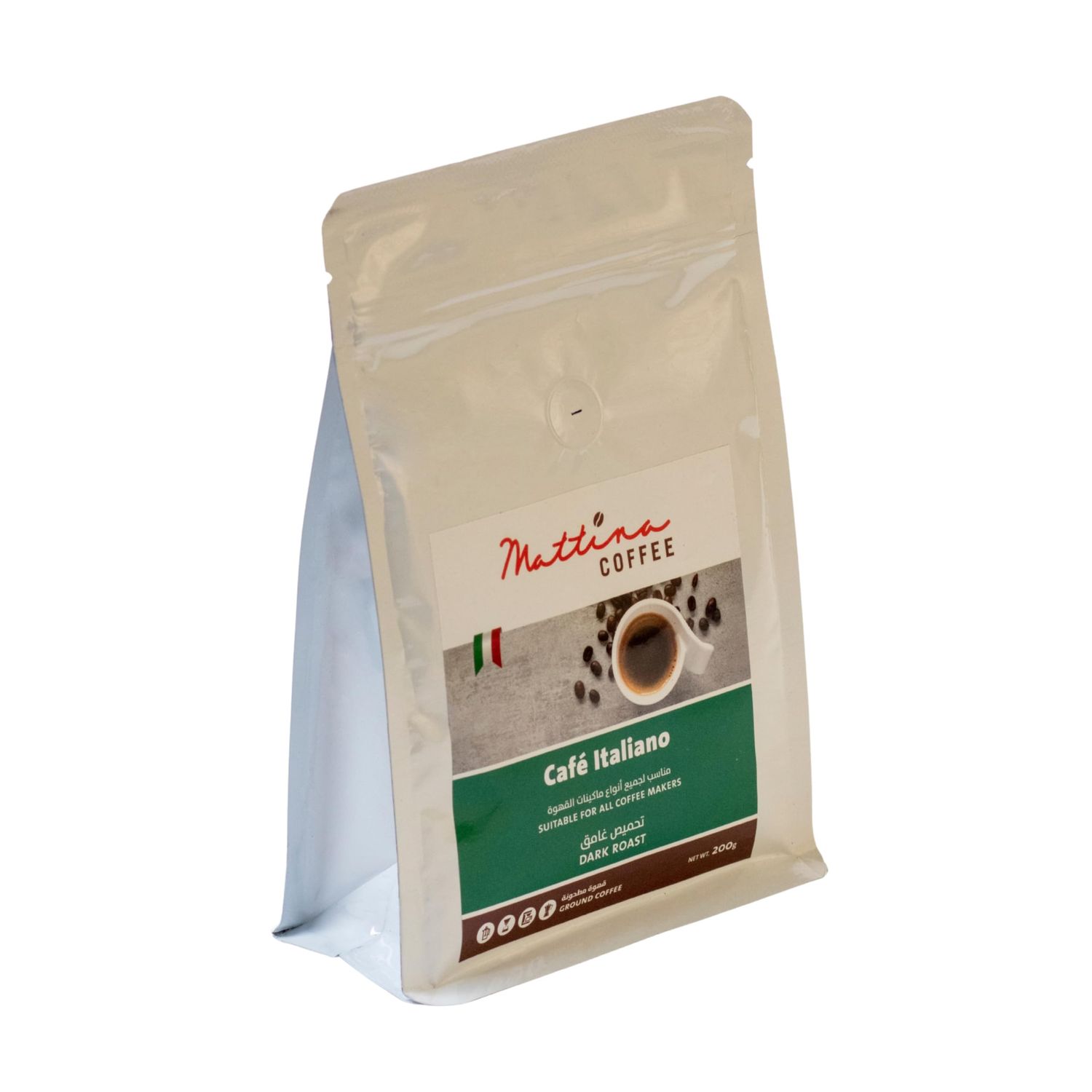 Mattina Coffee, Cafe Italiano - 200gr. bag