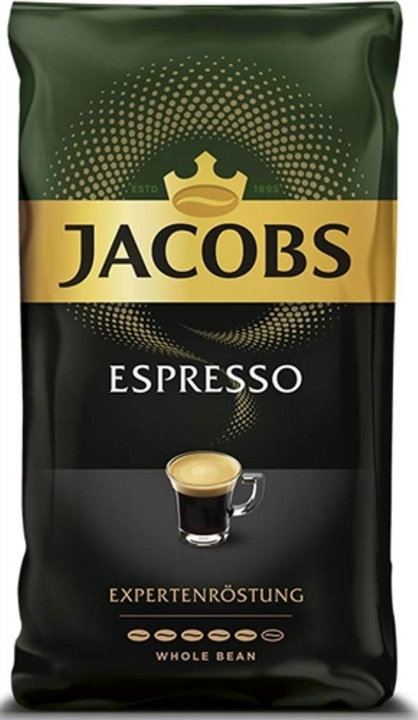 Jacob's Coffee Espresso Whole Beans Coffee, 2.2 Pound