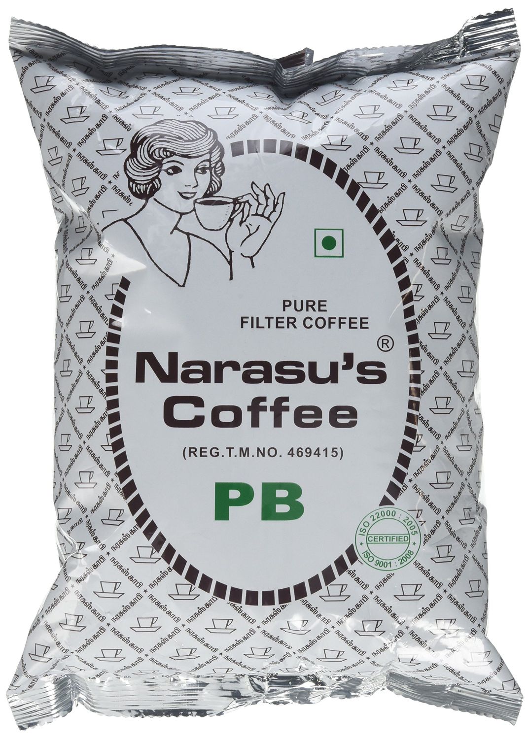 Narasus Coffee Pure Filter Coffee Ground, 500g Bag