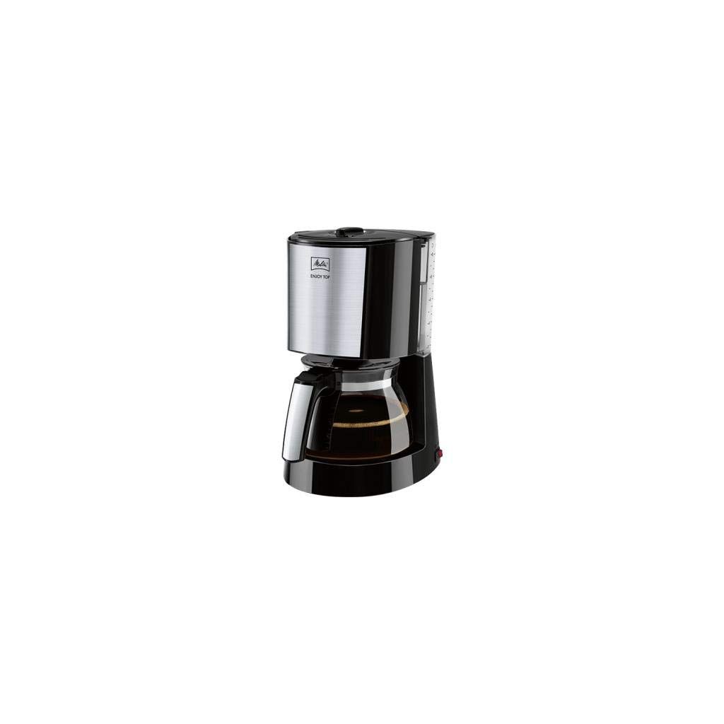 Melitta 1017-04 Enjoy Top Filter-Kaffeemaschine mit Glaskanne und patentierter Aromaselector, Autom…