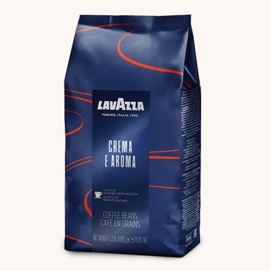 Lavazza Crema E Aroma Coffee Beans (1kg), packaging may vary
