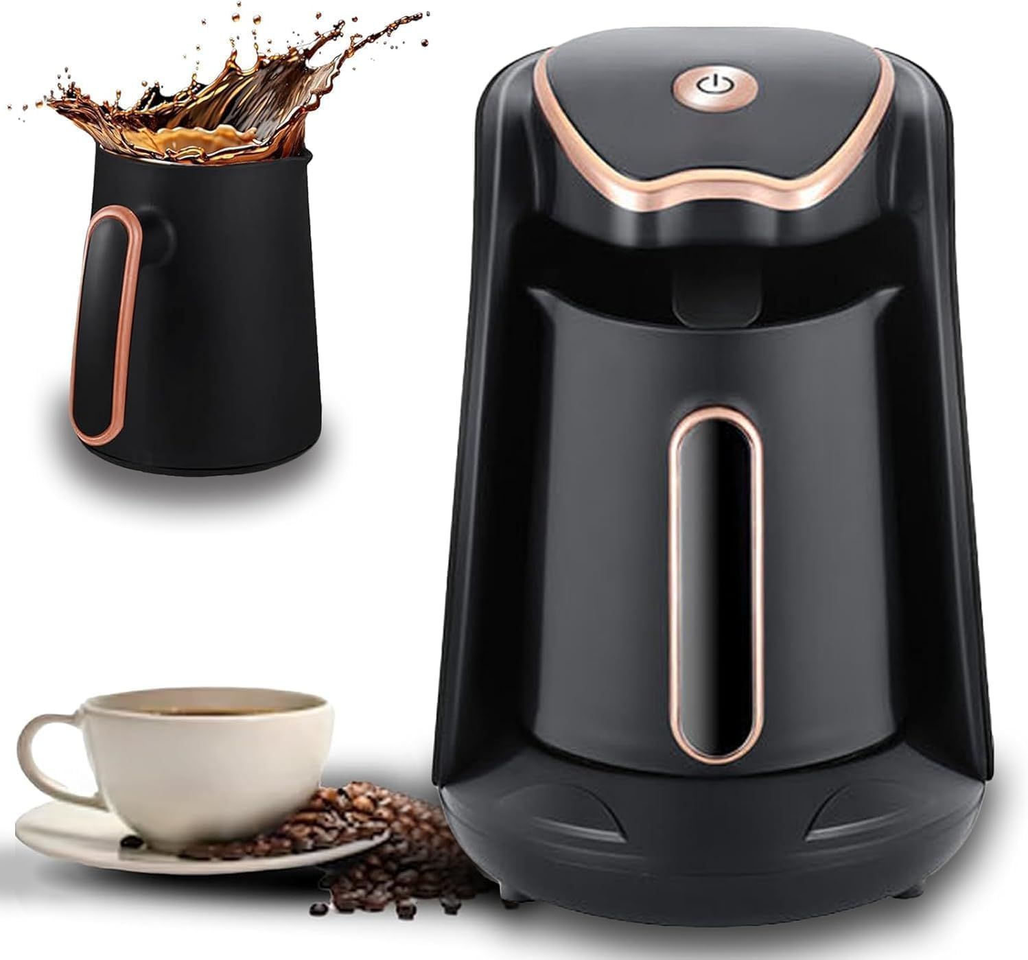 Automatic Turkish Coffee Maker Machine | Electric Turkish Coffee Machine | Cordless Electric Coffee…