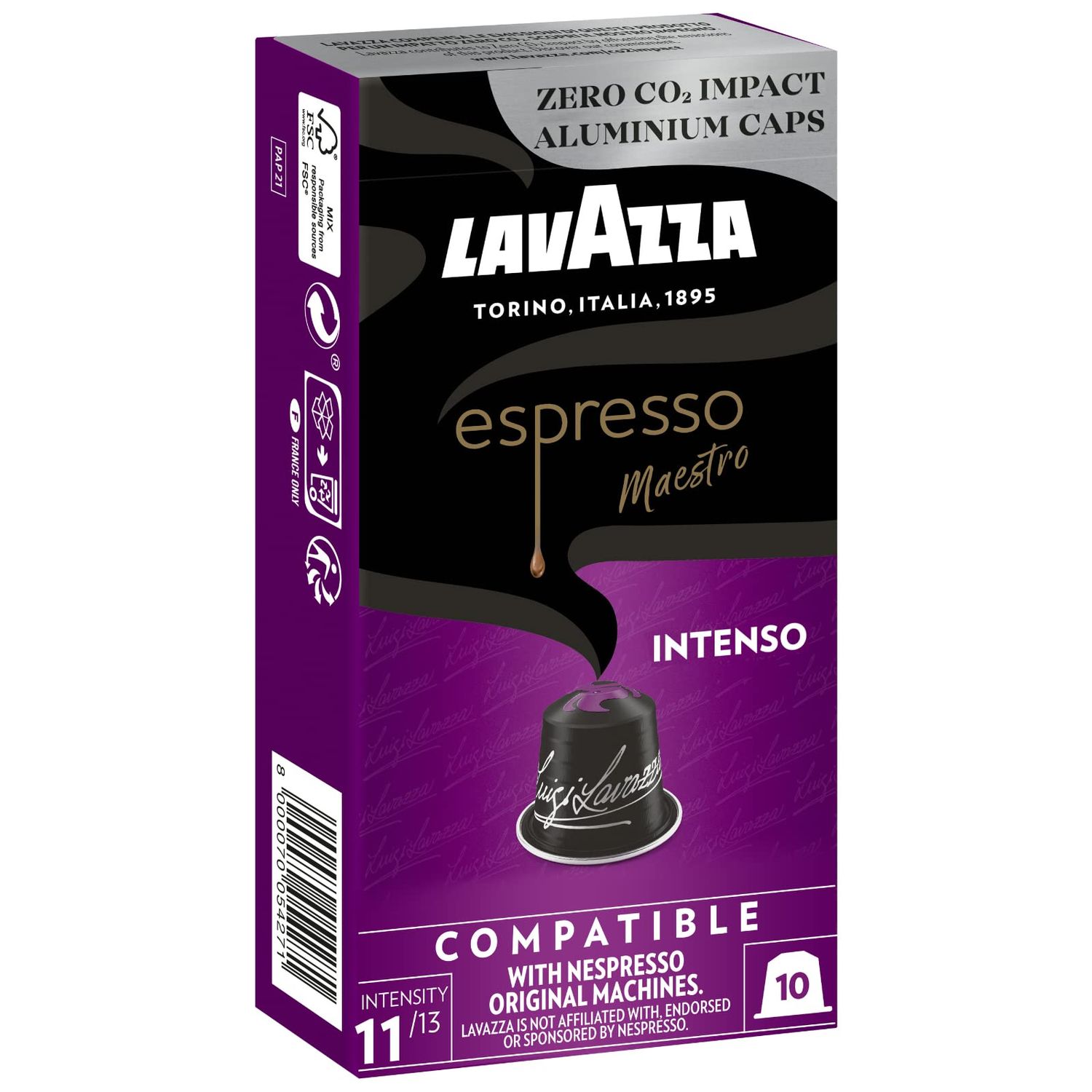 Lavazza Nespresso Compatible Maestro Intenso 10 Capsules