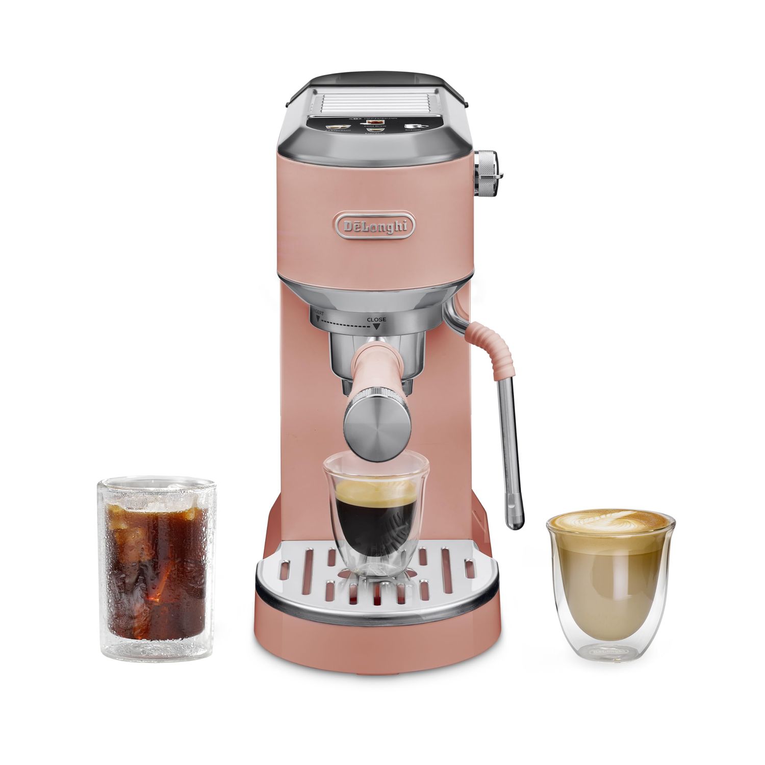 De'Longhi Dedica Duo Compact Espresso Machine - Cold Brew Coffee Maker with Milk Frother Wand- for …