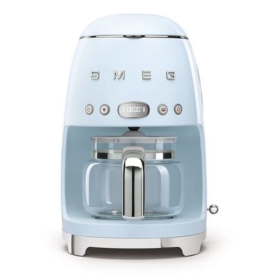 Smeg DCF02PBUK, 50'S Retro Style Drip Filter Coffee Machine, 10 Cup Capacity with Aroma Intensity F…