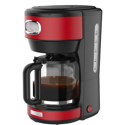 Westinghouse USA Retro Series 1.25L Coffee Maker – Red | Stylish Design with Brew Control, Pause-an…