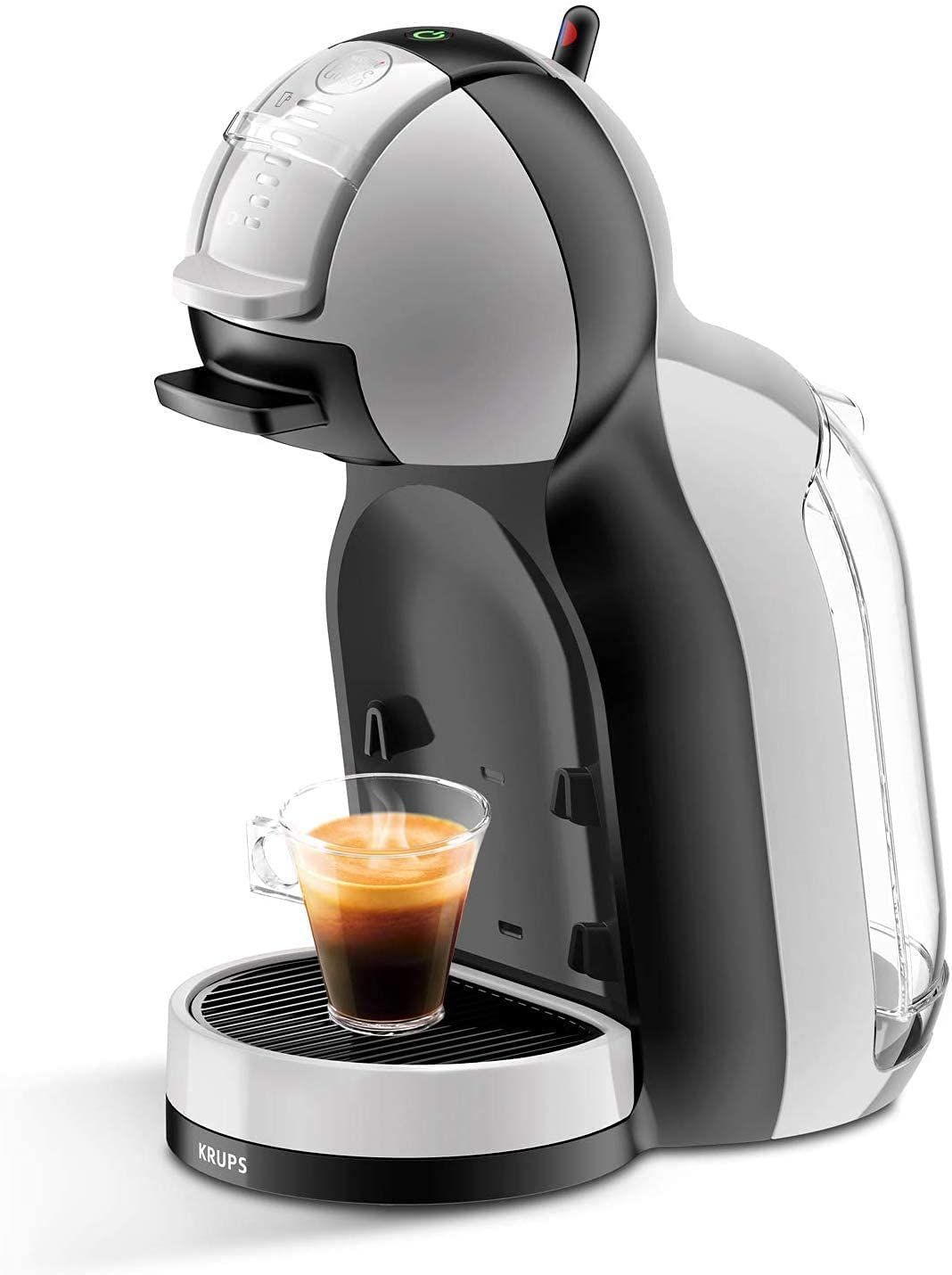 NESCAFE Dolce Gusto by KRUPS Gusto Mini Me Automatic Play and Select Coffee Capsule Machine, Grey/B…